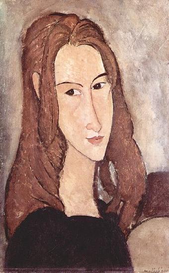 Amedeo Modigliani Portrait of Jeanne Hebuterne oil painting image